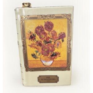 Limoges 22K Gold Castel Grand Masters Collection THE SUNFLOWERS 1889 Decanter